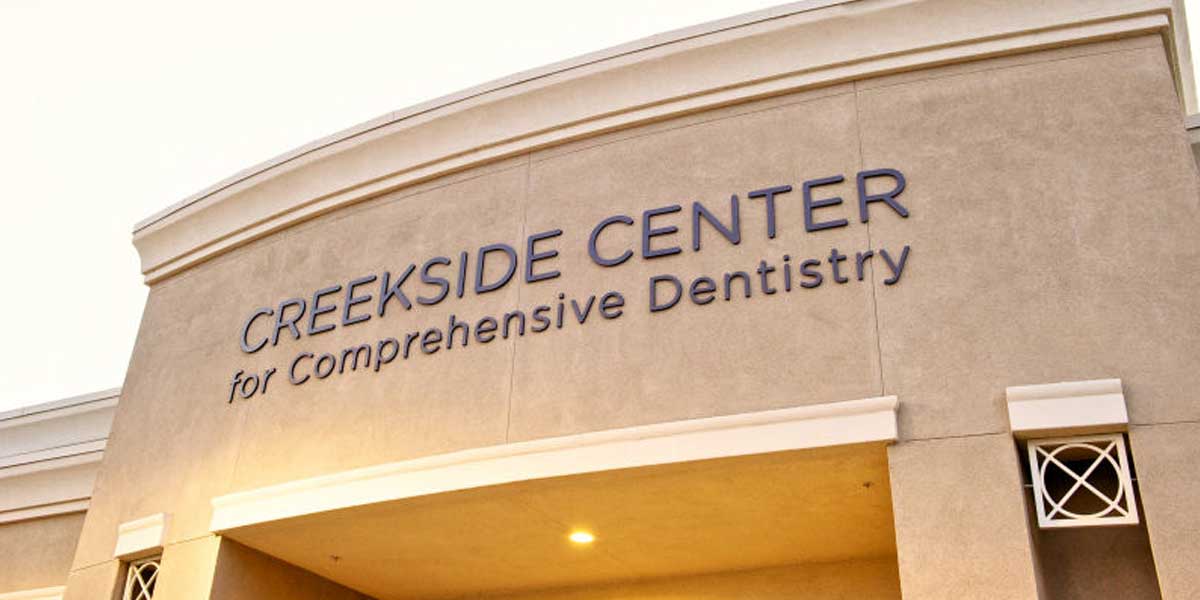 Name Banner of Creekside Center for Comprehensive Dentistry
